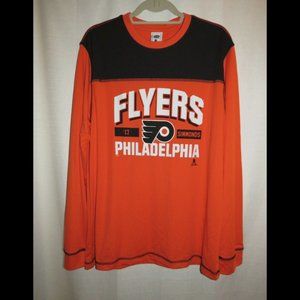 NHL long sleeve Phila Flyers shirt, #17 Simmonds, Men's Large, NWT